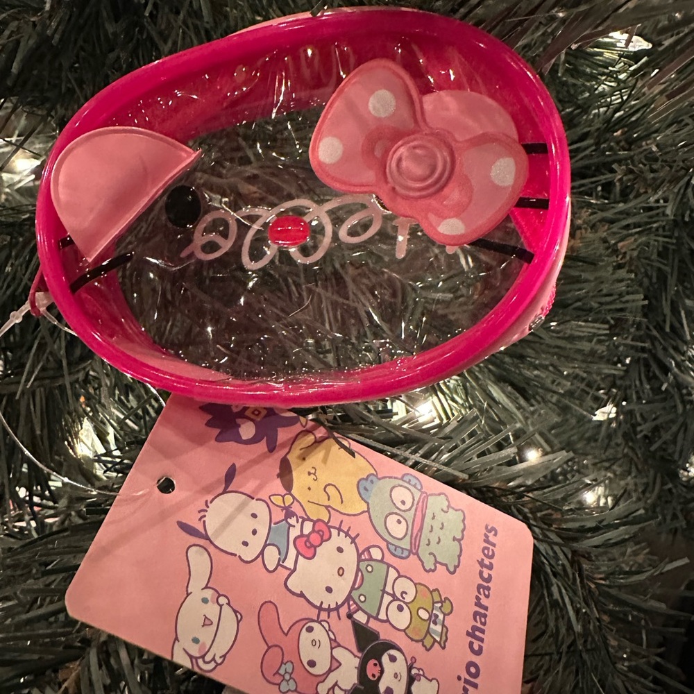 Sanrio Hello Kitty Pink Transparent Bag